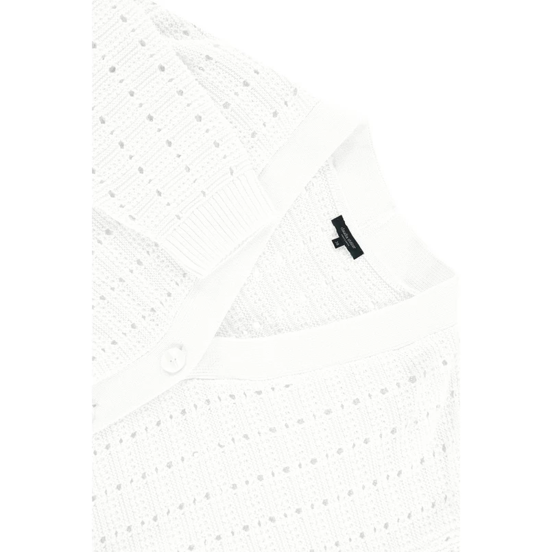 Claudia Strater Dames Vest Cs12-25384 Ecru