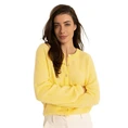 Claudia Strater Dames Vest Cs12-25489 Geel