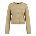 Claudia Strater Dames Vest Cs12-25502 Camel