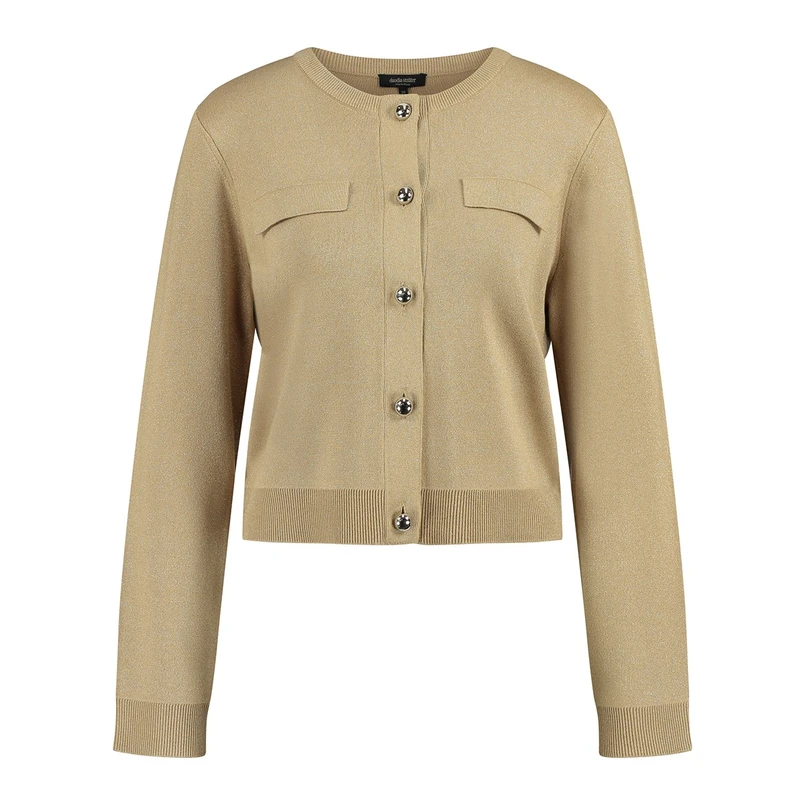 Claudia Strater Dames Vest Cs12-25502 Camel