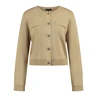 Claudia Strater Dames Vest Cs12-25502 Camel