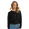 Claudia Strater Dames Vest Cs12-99016 Zwart