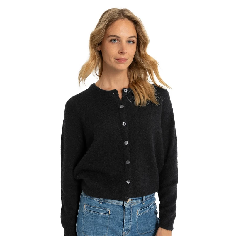 Claudia Strater Dames Vest Cs12-99016 Zwart