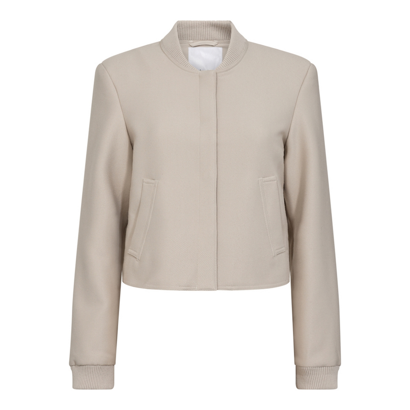 Co Couture Dames Blazer Boston Cropped Jacket Ecru