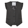 Co Couture Dames Blazer Liane Vest Donkergrijs