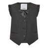 Co Couture Dames Blazer Liane Vest Donkergrijs