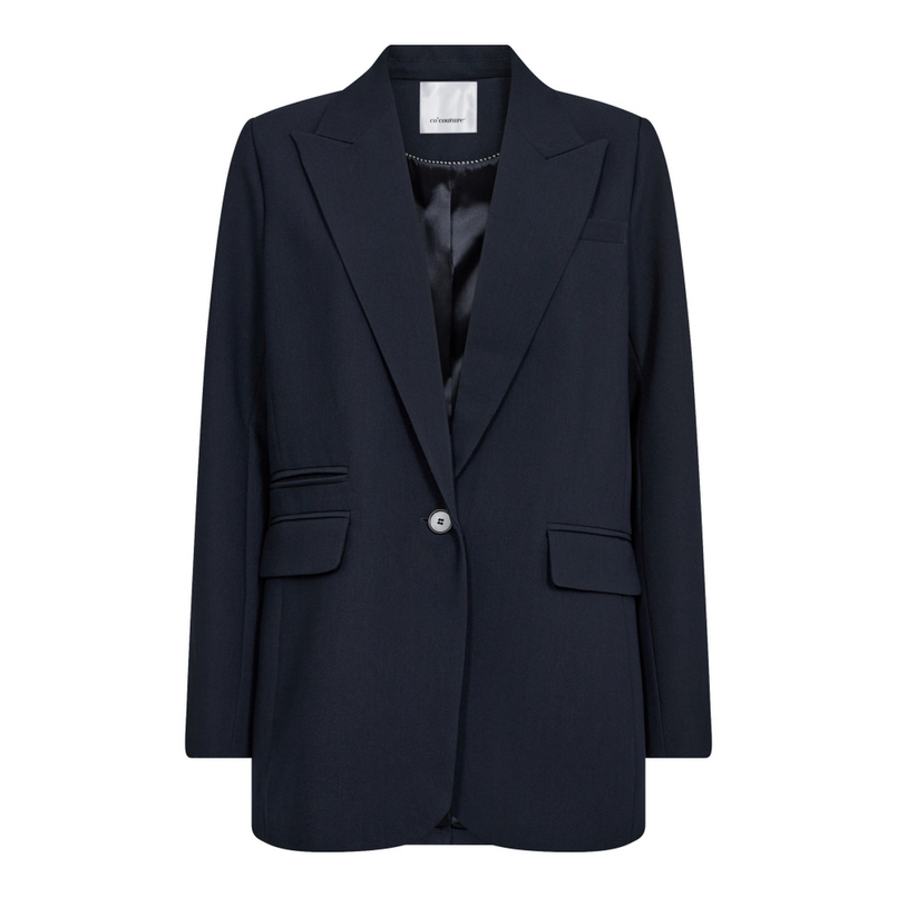 Co Couture Dames Blazer Vola Oversize Blazer Navy