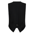 Co Couture Dames Blazer Vola Wrap Vest Zwart