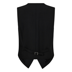 Co Couture Dames Blazer Vola Wrap Vest Zwart