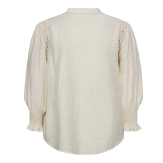 Co Couture Dames Blouse Caryn Shirt OFF-WHITE