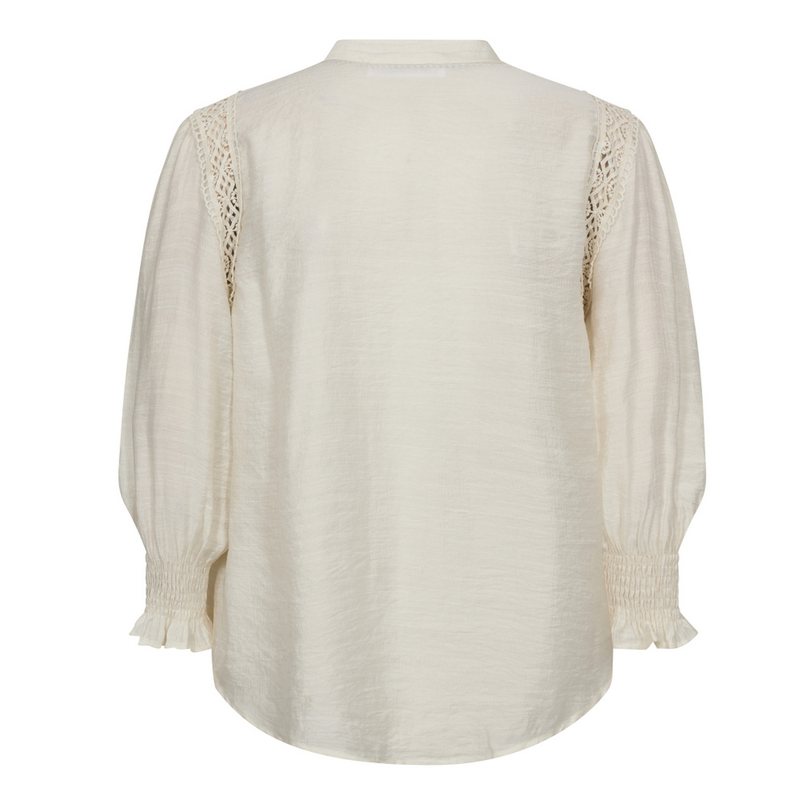 Co Couture Dames Blouse Caryn Shirt OFF-WHITE