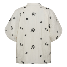 Co Couture Dames Blouse Colleen Vshirt OFF-WHITE