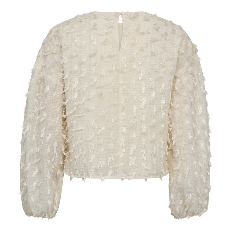 Co Couture Dames Blouse Fozzy Blouse OFF-WHITE