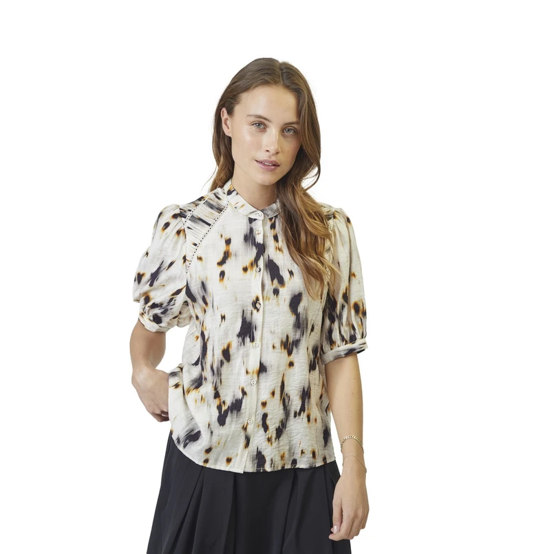 Co Couture dames blouse in print WIT DESSIN