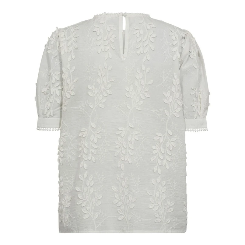 Co Couture Dames Blouse Nessa Cc Top OFF-WHITE