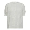 Co Couture Dames Blouse Nessa Cc Top OFF-WHITE