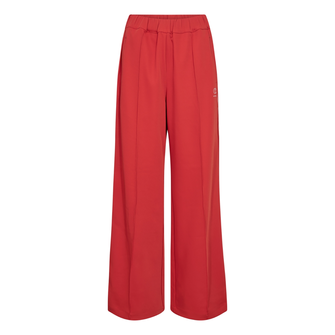Co Couture Dames Broek Amina Crease Pant Rood