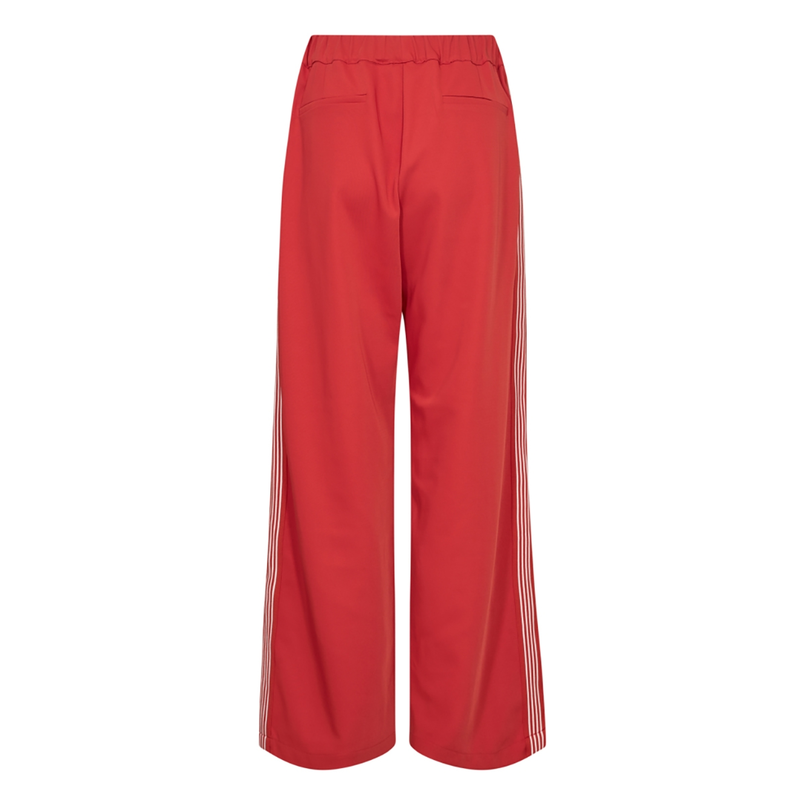 Co Couture Dames Broek Amina Crease Pant Rood