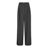 Co Couture Dames Broek Liane Pleat Pant Donkergrijs