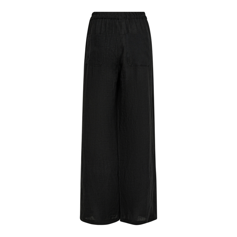 Co Couture Dames Broek Loise Cc Linen Pants Zwart