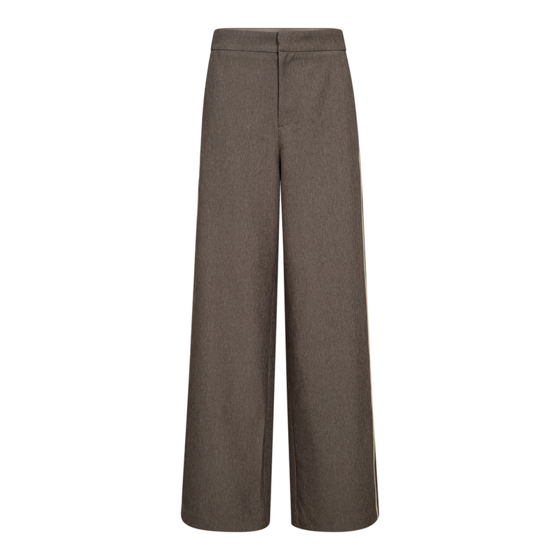 Co Couture Dames Broek Nana Piping Taupe