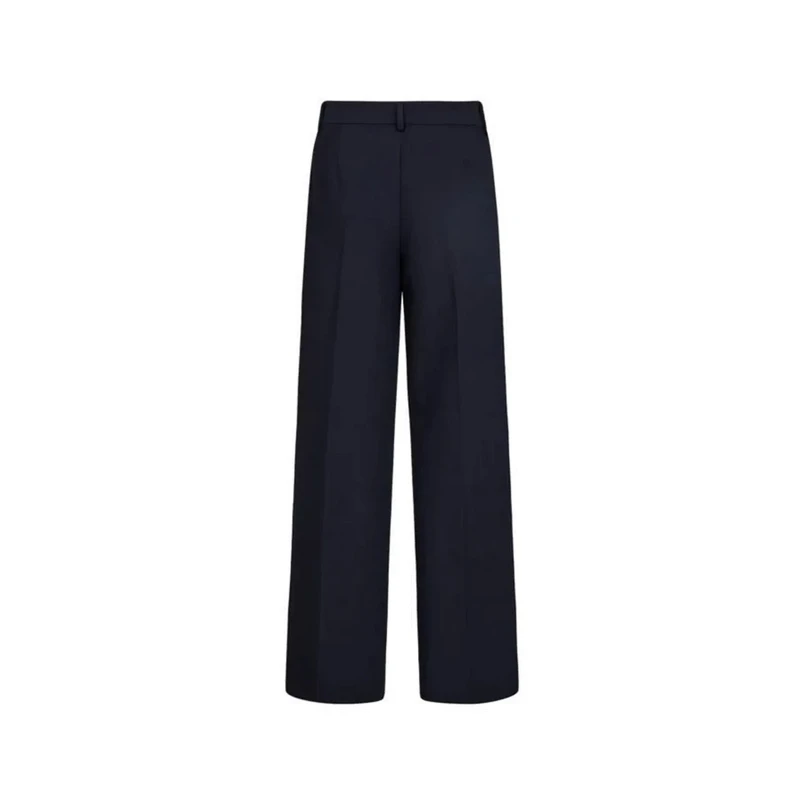 Co Couture Dames Broek Vola Long Wide Pants Navy