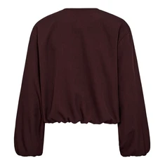 Co Couture Dames Jasje 30330 LUNA BALLOON ZIP JACKET Wine