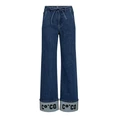 Co Couture Dames Jeans 31585 HUBBY REANKLE LL JEANS Mid blue denim