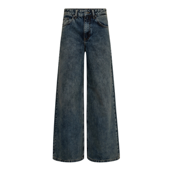 Co Couture Dames Jeans Darin Wide Jeans Dark blue denim