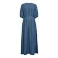 Co Couture Dames Jurk Denim Pleat Dress Mid blue denim