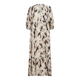 Co Couture dames maxi jurk WIT DESSIN