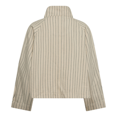 Co Couture dames oversized jasje met pinstripe Wit
