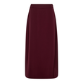 Co Couture Dames Rok Adna Cc Satin Skirt Bordeaux