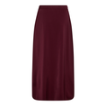 Co Couture Dames Rok Adna Cc Satin Skirt Bordeaux