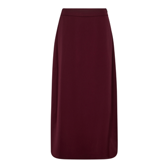 Co Couture Dames Rok Adna Cc Satin Skirt Bordeaux