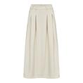 Co Couture Dames Rok Anya Pleat Skirt Grijs