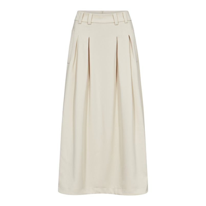 Co Couture Dames Rok Anya Pleat Skirt Grijs