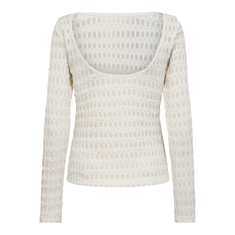 Co Couture Dames Top Becky Blouse OFF-WHITE