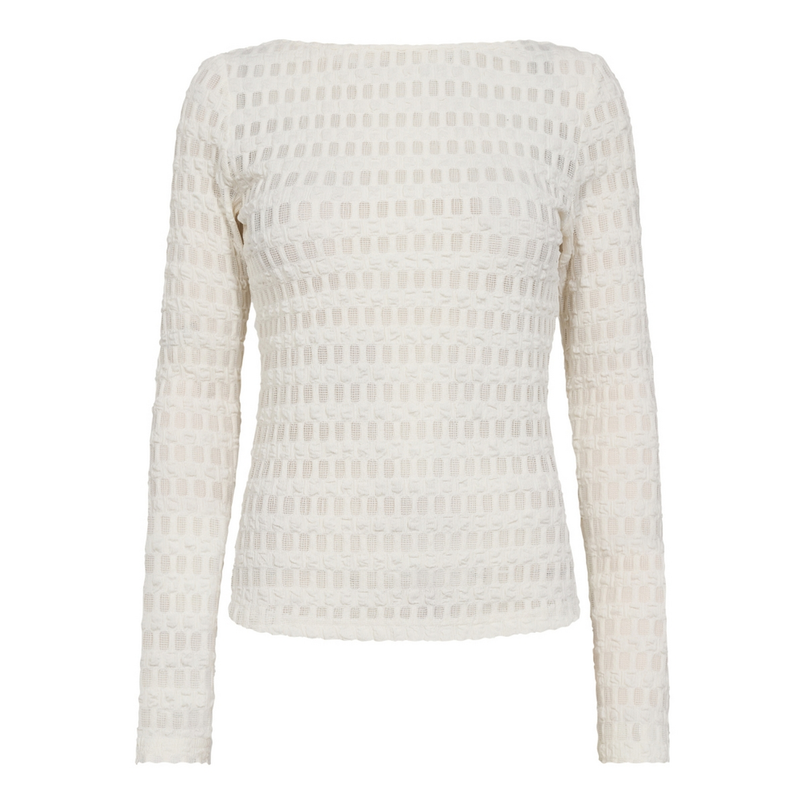 Co Couture Dames Top Becky Blouse OFF-WHITE