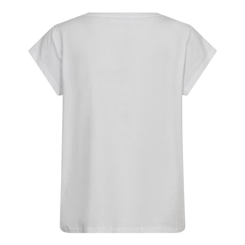 Co Couture Dames Top Dot Coco Tee Wit