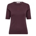 Co Couture Dames Top Granny Ss Tee Wine