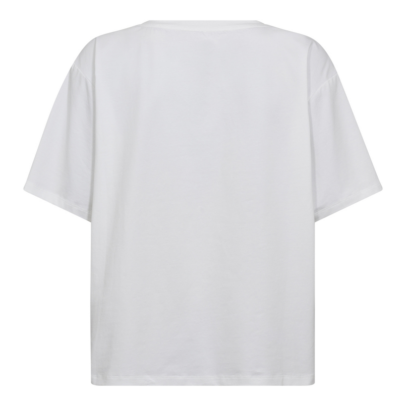 Co Couture Dames Top Siara Oversize Tee Wit