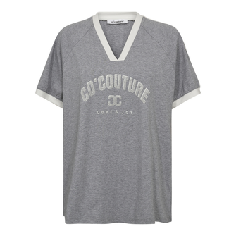 Co Couture Dames Top Siara Sporty Vtee OFF-WHITE