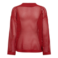 Co Couture Dames Trui Ozzy Polo Knit Rood