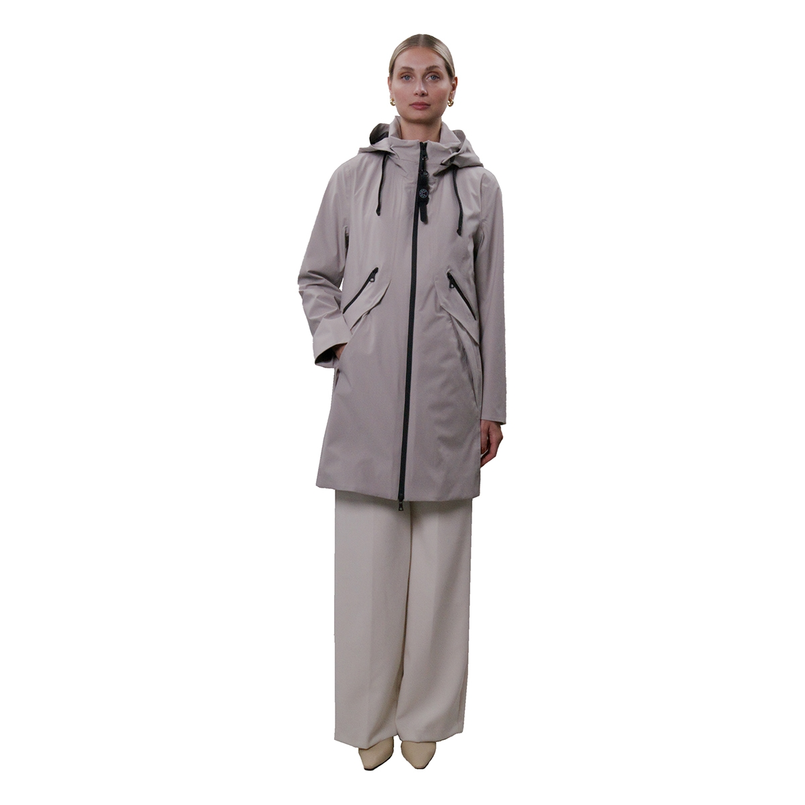 Creenstone Dames Jas Csn1530251 Mabel Lichtgrijs