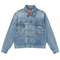 Denham Heren Overhemd 01-25-02-21-008 Blauw mele