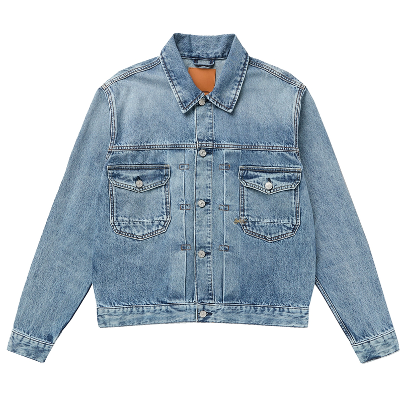 Denham Heren Overhemd 01-25-02-21-008 Blauw mele