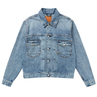 Denham Heren Overhemd 01-25-02-21-008 Blauw mele