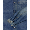 Denham Heren Overhemd 01-25-07-43-003 Mid blue denim
