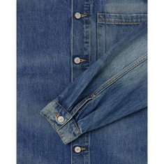 Denham Heren Overhemd 01-25-07-43-003 Mid blue denim